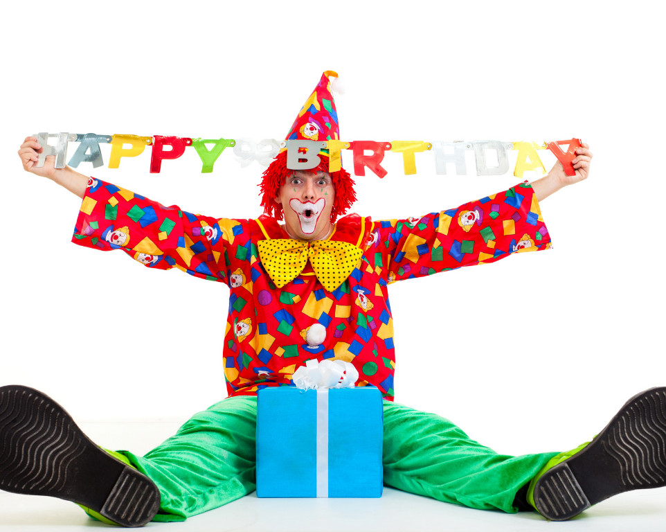 clown για πάρτυ παιδικό